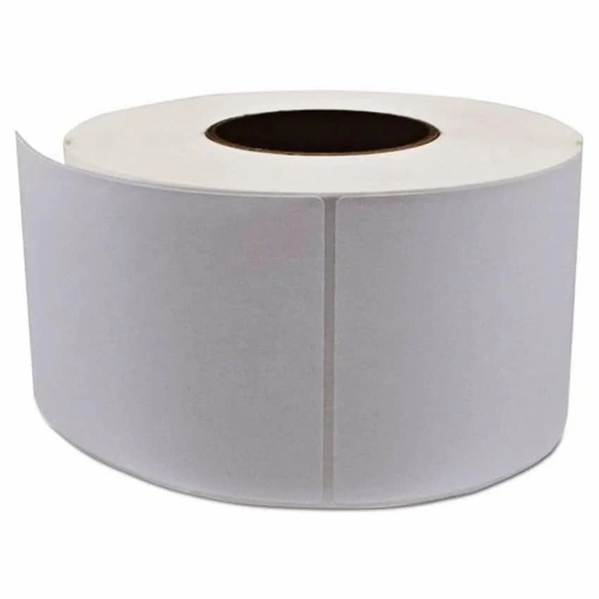 White Plastic Non Tearable Labels, For Garments, Packaging Type: Roll
