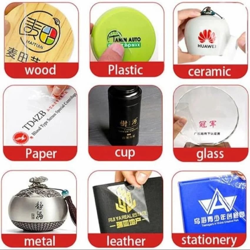 Uv Dtf Stickers Pan India, 50x38mm, Packaging Type: Box