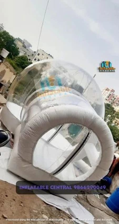 Transparent TPU Bubble House, Size: 10 Feet H X 17 Feet Wid