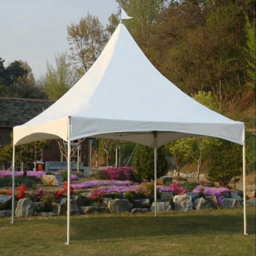 Fiber White Pagoda Tent