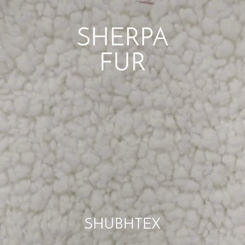 Plain Sherpa Fur Fabric