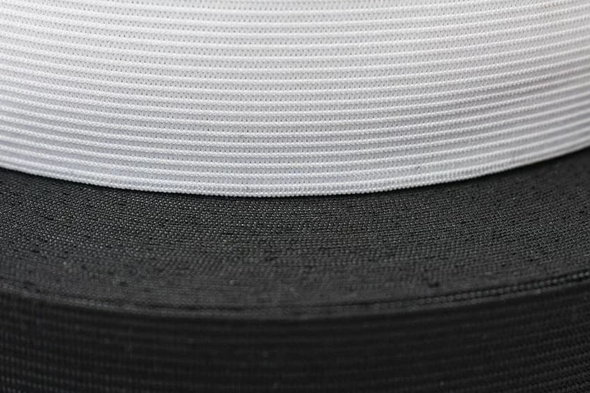 Polyester White Woven Elastic Tape, For LOWER/SHORTS/BELTS