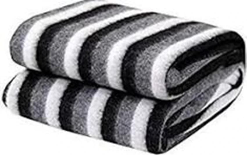1 kg Cotton Black And White Polar Fabric