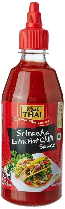 430ml Real Thai Cuisine Sriracha Extra Hot Chilli Sauce, Packaging Type: Bottle
