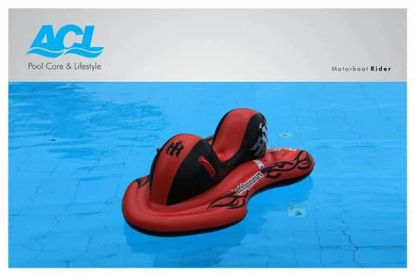 ACL Red Motor Boat Rider
