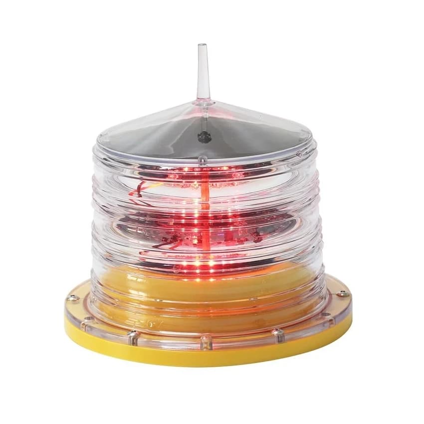 Plastic Red Aviation Obstruction Lights, Mounting Type: Table Top, B22