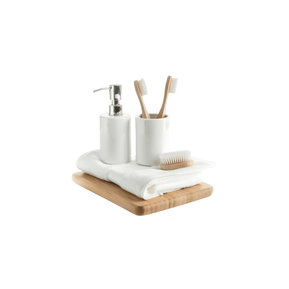 Bathroom set accessories
