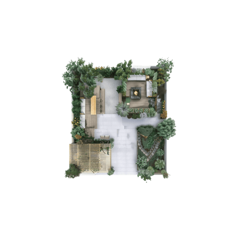 Terrace Garden Designing