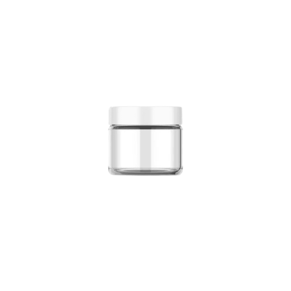 Glass Cream Jar