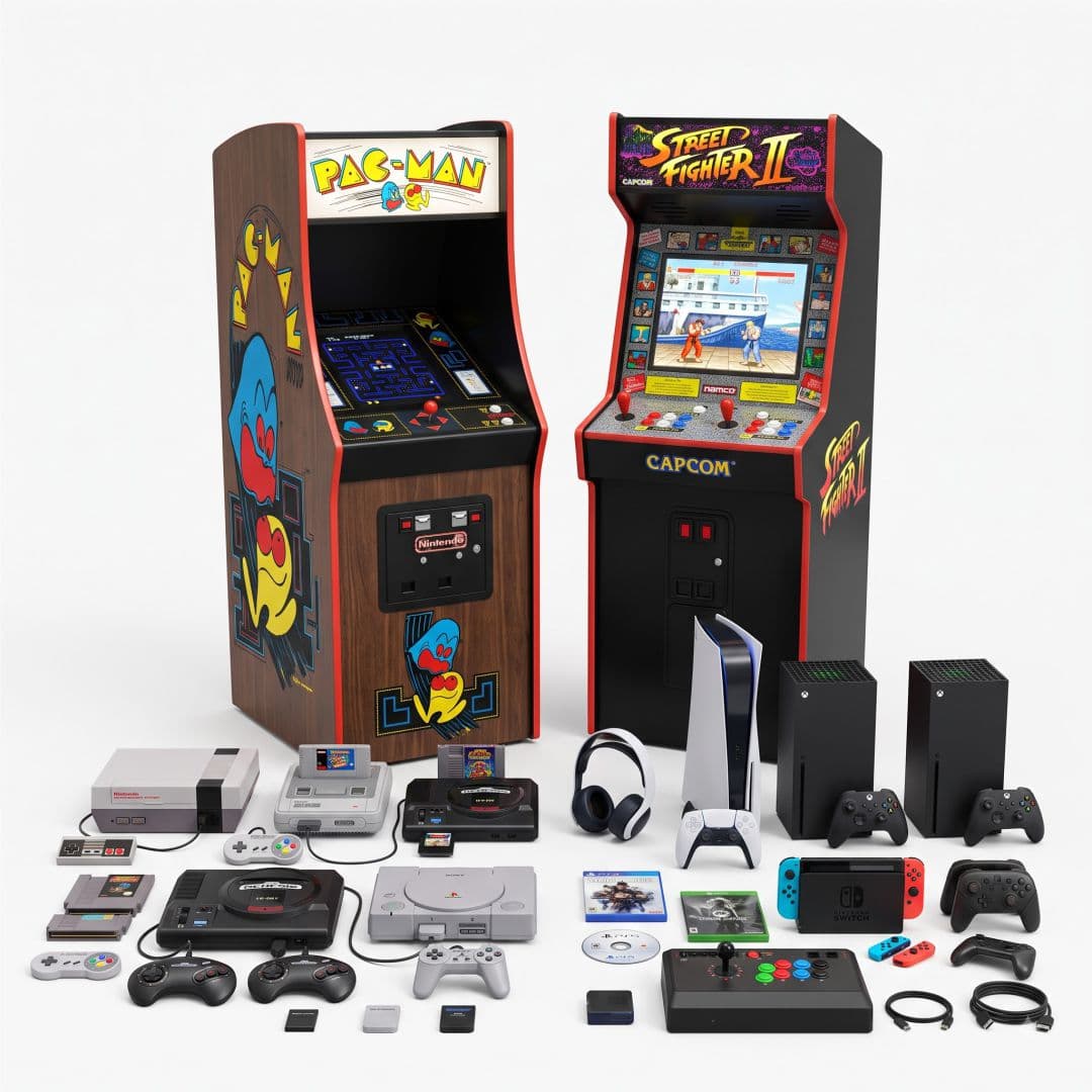 Arcade, Game Consoles & Accessories