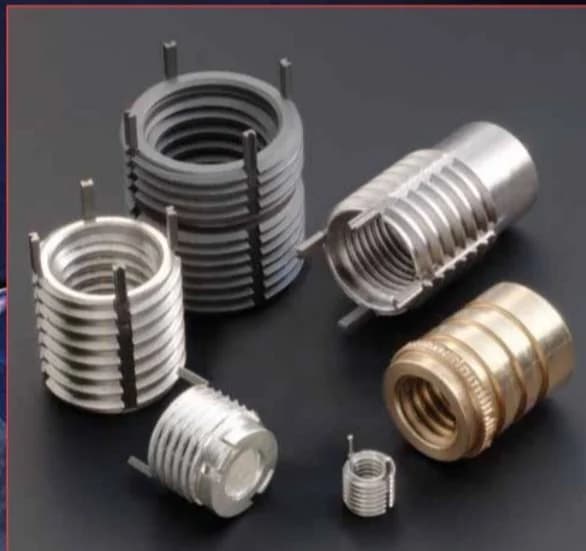 MS/NAS Style-A286 CRES Key Locking Threaded Inserts